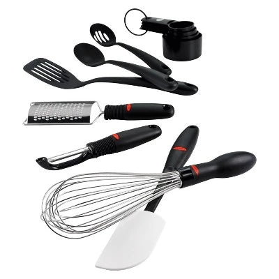 OXO 17pc Culinary And Utensil Set: Kitchen Utensils, Nylon & Stainless Steel, Adult Cooking Tools
