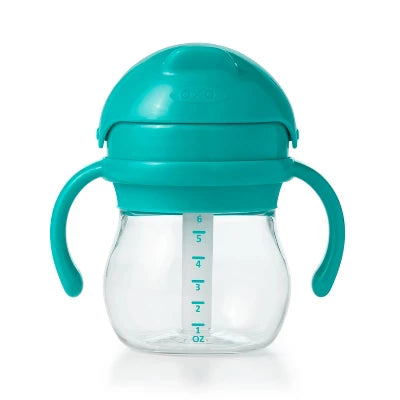 OXO Tot Transitions Straw Cup With Removable Handles – 6oz – Teal