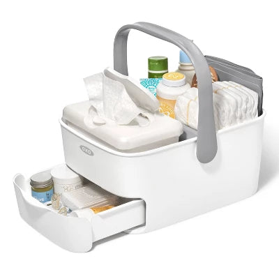OXO Travel Diaper Caddy With Changing Mat – Gray
