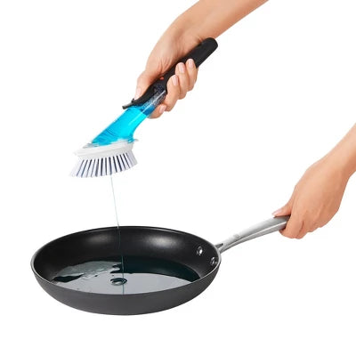 OXO Soap Dispensing Dish Brush Storage Set