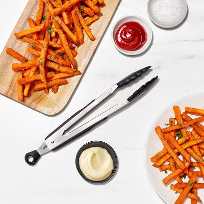 OXO 9″ Tongs With Nylon Head