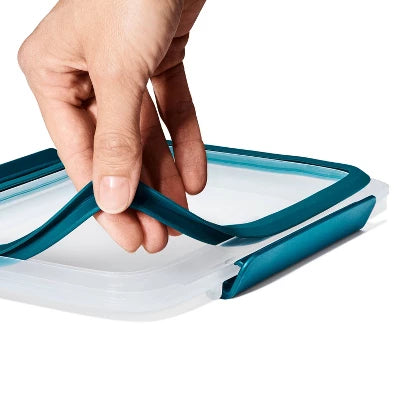 OXO Prep And Go 10pc Starter Food Storage Container Set Blue