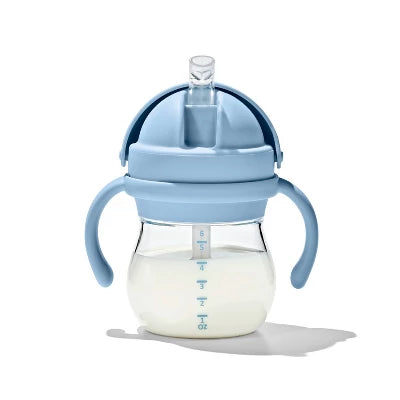 OXO 6oz Tot Transitions Straw Cup With Removable Handles – Dusk