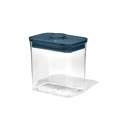 OXO Pop 3pc Everyday Airtight Food Storage Container Set Storm Blue: Kitchen Canister Set, Dishwasher-Safe