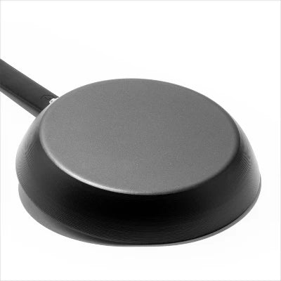 OXO 10″ Steel Open Frypan With Silicone Sleeve Black
