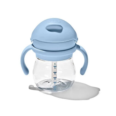 OXO 6oz Tot Transitions Straw Cup With Removable Handles – Dusk