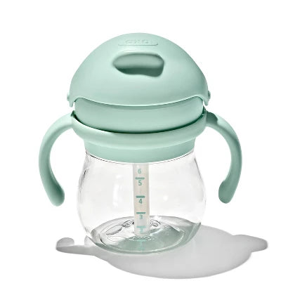 OXO Tot 6oz Transitions Straw Cup With Removable Handle – Opal