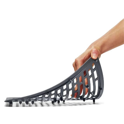 OXO Small Sink Mat: Gray Polypropylene Kitchen Sink Protector & Dish Drying Rack, Freestanding, Hand Wash, 12.25″ X 11.5″