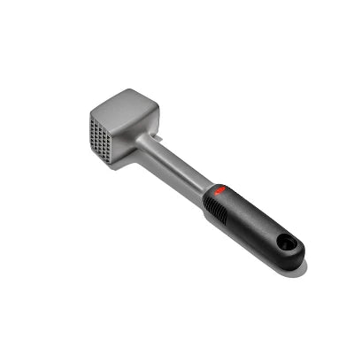 OXO Meat Tenderizer Black: Meat Mallet & Pounder, Dishwasher-Safe, 9.65″ Height, 2.4″ Width