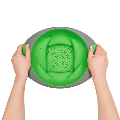 OXO 3.5qt Colander With Handle Green