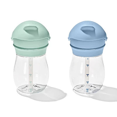 OXO 2pc Tot Transitions Plastic Straw Cup Sets – Opal/Dusk