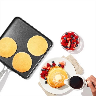 OXO 11″ Non-Stick Pro Square Grill Pan Black