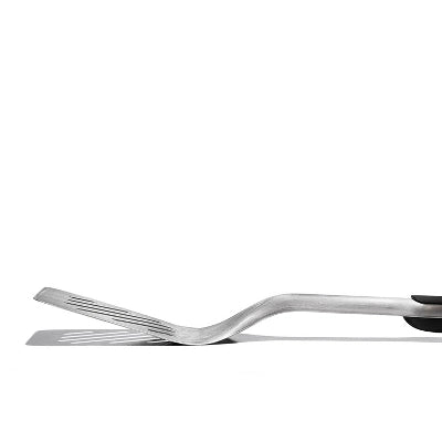 OXO Grilling Turner And Tong Set: Stainless Steel Grill Tools & Utensils, Rust-Resistant, Dishwasher-Safe, 2-Piece Set