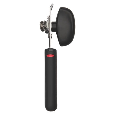 OXO Soft Handled Can Opener: Good Grips, Stainless Steel, Manual, Soft-Grip Handle, Hand Wash, Freestanding, Black
