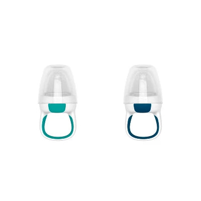 OXO Tot Silicone Self Feeder – 2pk – Navy/Teal
