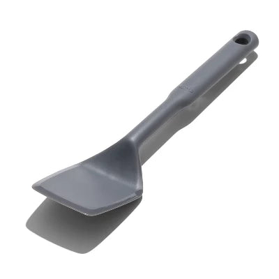 OXO Silicone Flex Turner: Black Nylon & Silicone Cooking Spatula, Dishwasher-Safe, 12.25″ Length, OXO Utensils