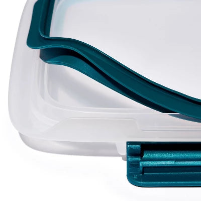 OXO Prep And Go 3.3c Food Storage Container: Blue Plastic, Dishwasher & Microwave-Safe, Kitchen Storage Solution