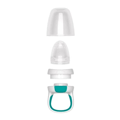 OXO TOT Silicone Self Feeder – 2pk – Pink/Teal